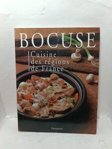 Portada del libro de BOCUSE. Cuisine des régions de France