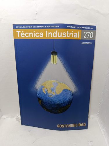Portada del libro de TÉCNICA INDUSTRIAL. Revista Bimestral de Ingeniería y Humanidades, Número 278, Noviembre-diciembre 2008....