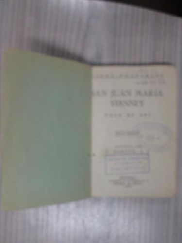 Portada del libro de SAN JUAN MARÍA VIANNEY