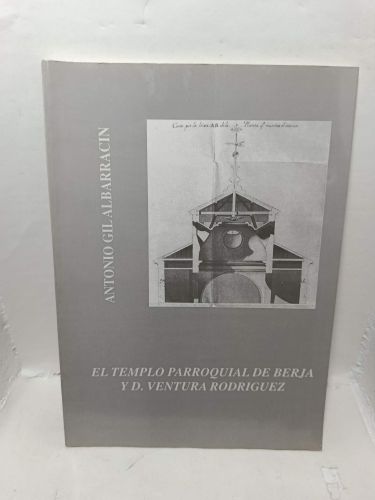 Portada del libro de EL TEMPLO PARROQUIAL DE BERJA Y D. VENTURA RODRÍGUEZ