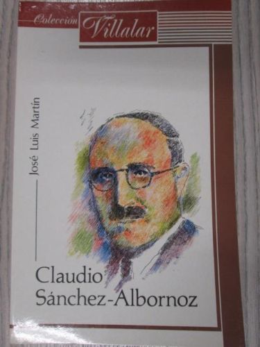 Portada del libro de CLAUDIO SÁNCHEZ ALBORNOZ