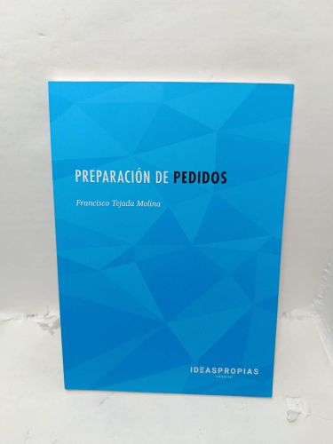 Portada del libro de PREPARACIÓN DE PEDIDOS. Recepción, almacenaje y distribución de pedidos