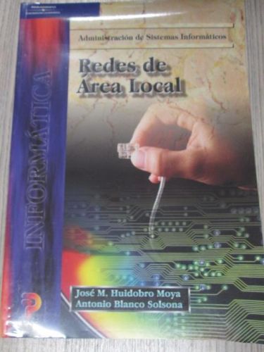 Portada del libro de REDES DE AREA LOCAL. ADMINISTRACIÓN DE SISTEMAS INFORMÁTICOS