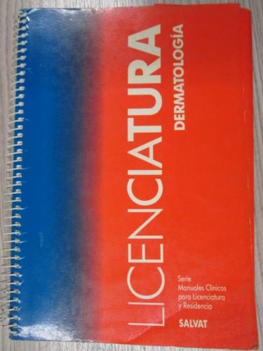 Portada del libro de LICENCIATURA. DERMATOLOGÍA