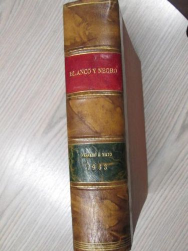 Portada del libro de REVISTA BLANCO Y NEGRO. FEBRERO A MAYO 1963