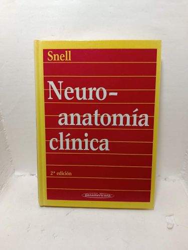 Portada del libro de NEUROANATOMIA CLINICA