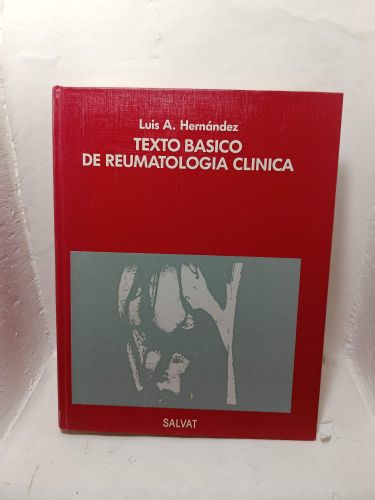 Portada del libro de TEXTO BÁSICO DE REUMATOLOGÍA CLÍNICA