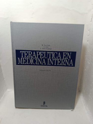 Portada del libro de TERAPÉUTICA EN MEDICINA INTERNA