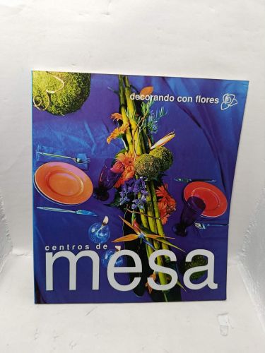 Portada del libro de DECORANDO CON FLORES, CENTROS DE MESA