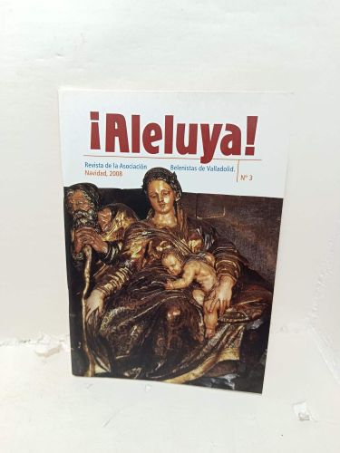 Portada del libro de ¡ALELUYA! Revista de la Asociación Belenistas de Valladolid. Navidad 2008, número 3