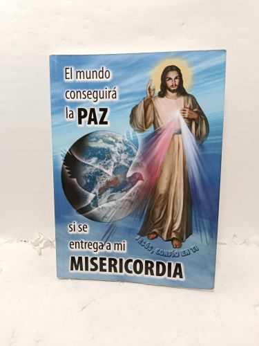 Portada del libro de EL MUNDO CONSEGUIRÁ LA PAZ SI SE ENTREGA A MI MISERICORDIA