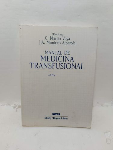 MANUAL DE MEDICINA TRANSFUSIONAL