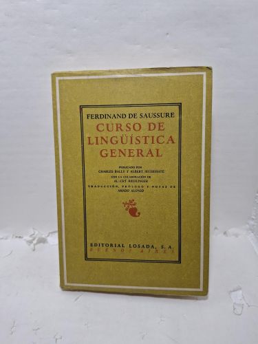 Portada del libro de CURSO DE LINGüÍSTICA GENERAL