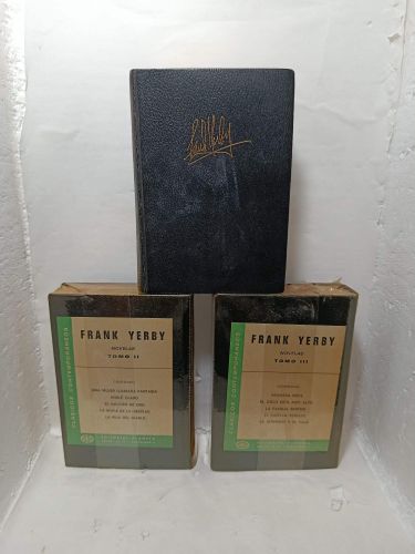 NOVELAS (3 Tomos), de Frank Yerby
