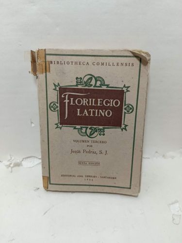 FLORILEGIO LATINAO, Volumen 3. Para alumnos de tercer curso de latín