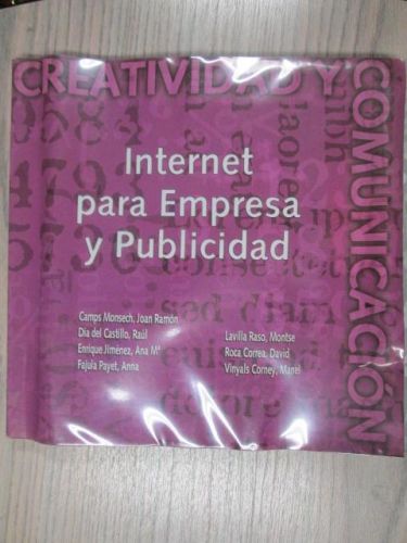 Portada del libro de INTERNET PARA EMPRESA Y PUBLICIDAD