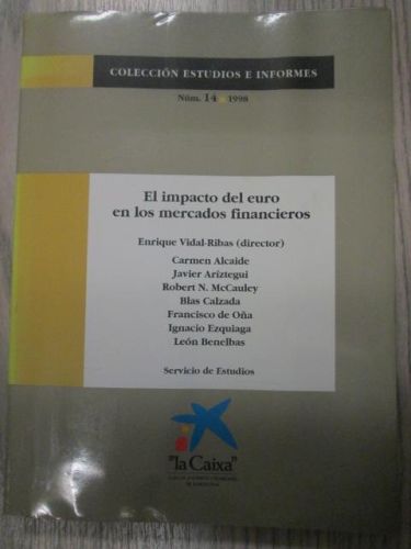 Portada del libro de EL IMPACTO DEL EURO EN LOS MERCADOS FINANCIEROS
