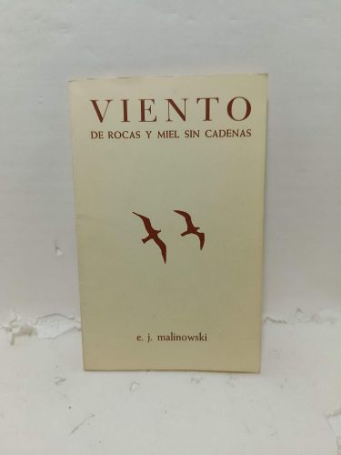 Portada del libro de VIENTO DE ROCAS Y MIEL SIN CADENAS