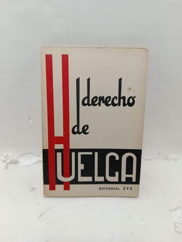 Portada del libro de DERECHO DE HUELGA