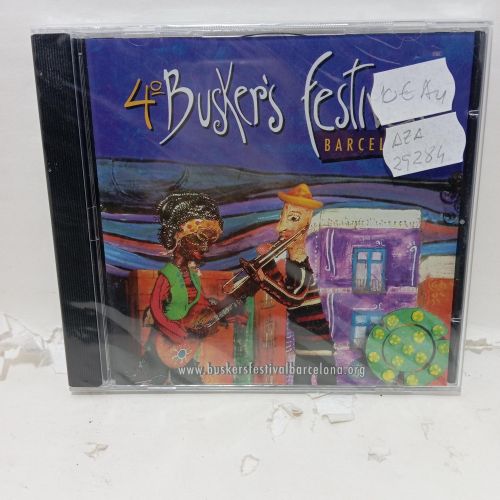Portada del libro de 4º BUSKER´S FESTIVAL BARCELONA