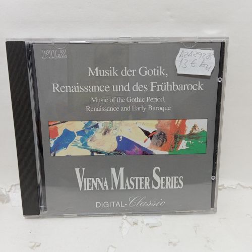 Portada del libro de Musik der Gotik, Renaissance und des Frühbarock