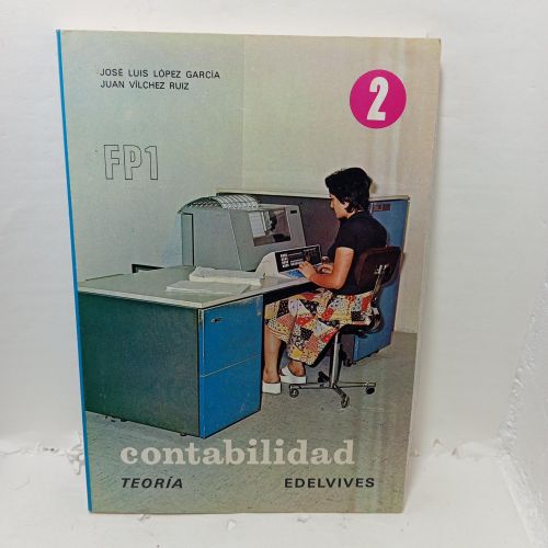 Portada del libro de CONTABILIDAD FP1-2. Teoría