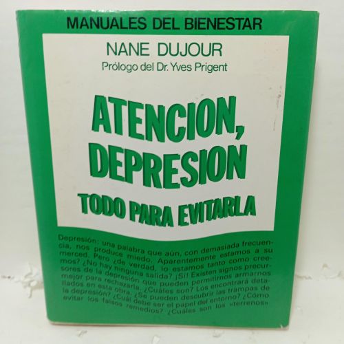 Portada del libro de ATENCION DEPRESION