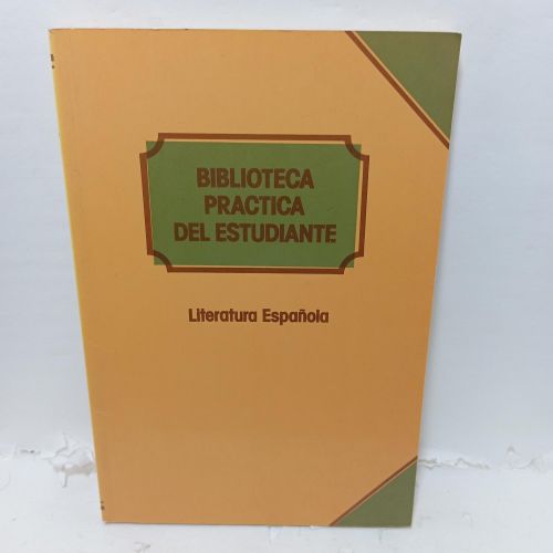 Portada del libro de LITERATURA ESPAÑOLA