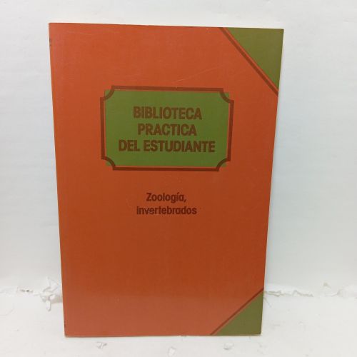 Portada del libro de ZOOLOGÍA. INVERTEBRADOS.