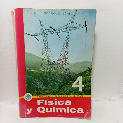 Portada del libro de FÍSICA Y QUÍMICA. 4 curso de bachillerato