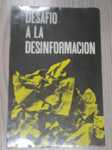 Portada del libro de DESAFÍO A LA DESINFORMACIÓN