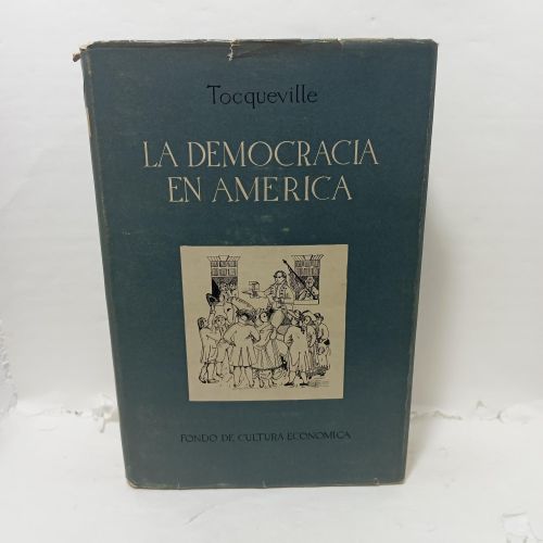 Portada del libro de LA DEMOCRACIA EN AMÉRICA