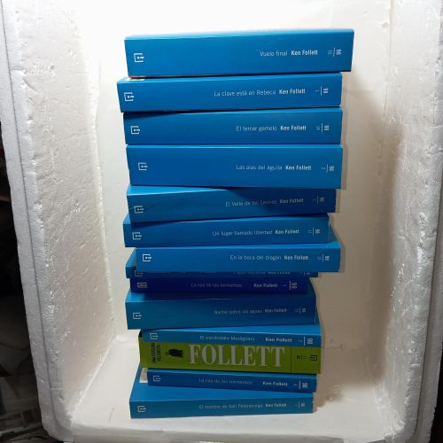 Portada del libro de KEN FOLLETT 14 títulos
