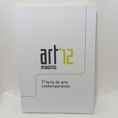 Portada del libro de art´12 madrid. 7ª Feria de arte contemporáneo