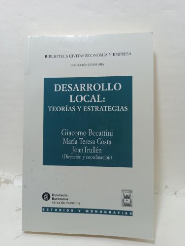 Portada del libro de DESARROLLO LOCAL: TEORÍAS Y ESTRATEGIAS