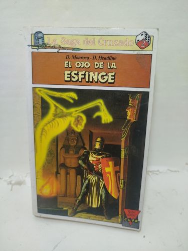 Portada del libro de EL OJO DE LA ESFINGE. Saga del cruzado 2