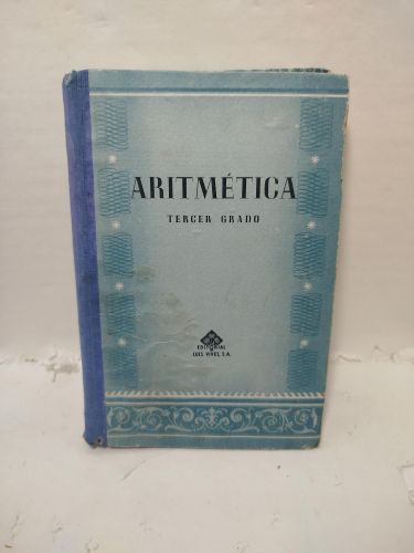 Portada del libro de ARITMÉTICA. Tercer grado