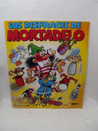 Portada del libro de LOS DISFRACES DE MORTADELO