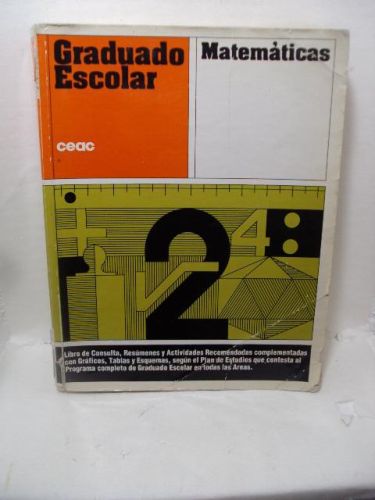 Portada del libro de MATEMÁTICAS 2. Graduado Escolar