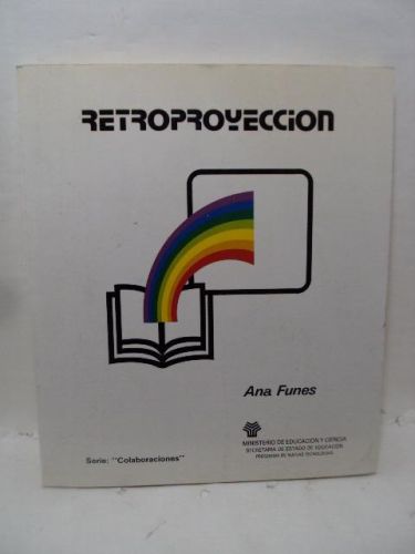 Portada del libro de RETROPROYECCIÓN. Ana Funes
