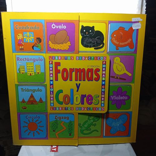 Portada del libro de FORMAS Y COLORES. Libritos didácticos.