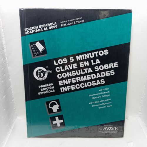 Portada del libro de LOS 5 MINUTOS CLAVE EN LA CONSULTA SOBRE ENFERMEDADES INFECCIOSAS