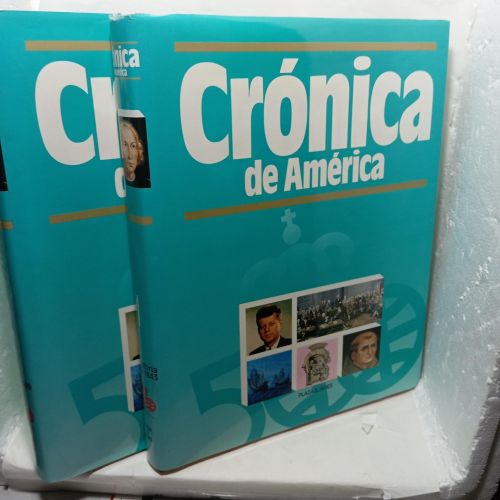 Portada del libro de CRÓNICA DE AMÉRICA. 2 tomos.