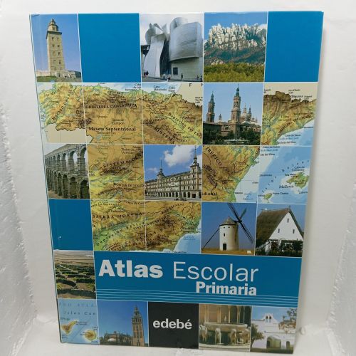 Portada del libro de Atlas Escolar EDEBÉ (EP)