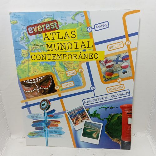 Portada del libro de ATLAS MUNDIAL CONTEMPORÁNEO