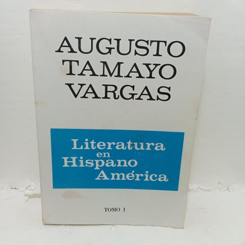 Portada del libro de LITERATURA EN HISPANOAMÉRICA TOMO I