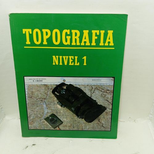 Portada del libro de TOPOGRAFÍA. Nivel 1