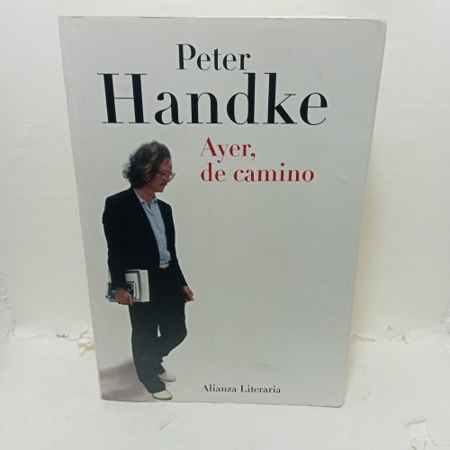 Portada del libro de AYER, DE CAMINO. Anotaciones, noviembre de 1987 a julio de 1990