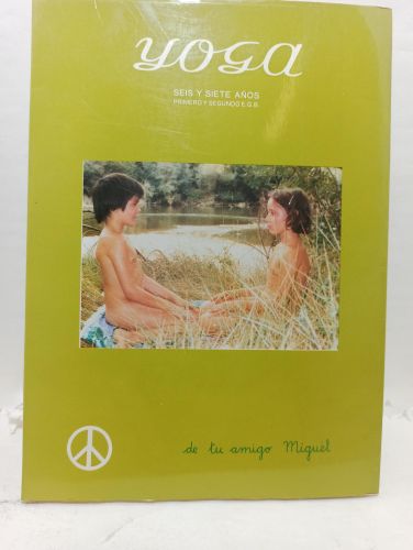 Portada del libro de YOGA. SEIS Y SIETE AÑOS. Primero y segundo E. G. B
