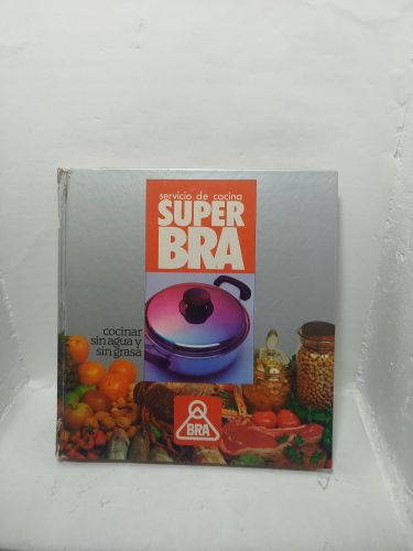 Portada del libro de Servicio de cocina SUPER BRA.
Cocinar sin agua y sin grasa
